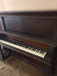 Antique Hobart M. Cable Upright Piano Plays Concert Grand La ...