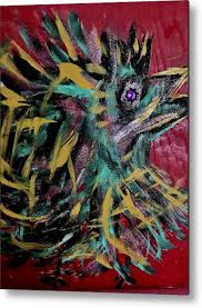 Wild Chicken Metal Print by Suzanne Giovan - Suzanne Giovan ...