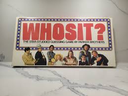 Vintage Whosit? Board Game - Etsy