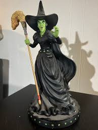 RARE 19" Ceramic Wicked Witch Statue | eBay