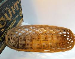 Vintage French Bread Basket - Etsy