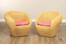 Wicker Pink Antique Chairs for sale | eBay