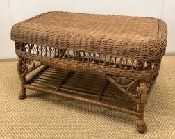 Vintage Heywood Wakefield Wicker Coffee Table | Chairish