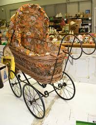 Sold at Auction: Vintage style dolls pram