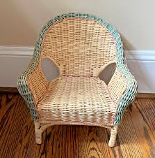 American Girl Wicker Chair In American Girl Doll Furniture | eBay