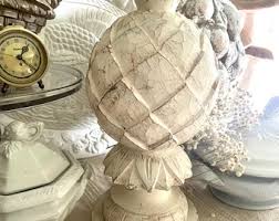 Custom Painted Carved Artichoke Topiary - Etsy