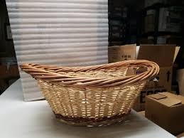 24" x 17" Large Wicker Basket (C) | eBay