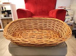 Wicker Pet Bed, Sofa for Cats or Small Dogs, Handmade Wicker ...