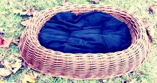 Dog Bed Cat Bed Pet bed Dog Basket Cat Basket with cushion ...