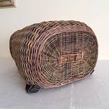 Unique Wicker BACKPACK Large Handmade Foraging Basket Modern ...