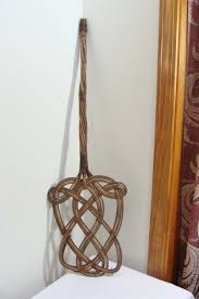 Vintage Rattan Wicker Rug Beater - Etsy