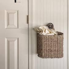 Trista Natural Seagrass Hanging Wall Basket - World Market