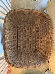 Vintage Basket. Measures 14” X 12” X 5”. - Etsy