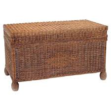 Holland Coastal Beach Natural Handwoven Rattan Cottage ...