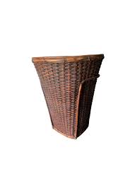 Rattan Basket Dayak Tribe Hand-Woven from Kalimantan, Borneo, Mid 20th Century For Sale at 1stDibs