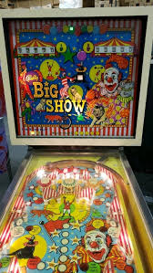 BALLY BIG SHOW CLASSIC E.M. PINBALL MACHINE CLOWNS CLOWN CLOWNS!