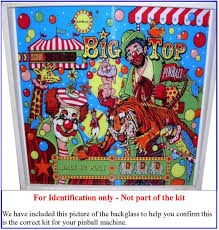 1977 Wico Big Top Pinball Machine Tune-up Kit - includes ...