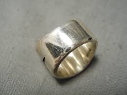 Incredible Vintage Hopi Sterling Silver Ring Native American Old – Nativo Arts