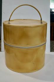 Vintage Yellow Hat Wig Box Train Travel Case with Roses ...