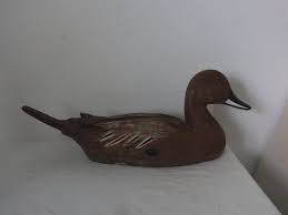 Huge Antique German Carved Wood Hunting Duck # | eBay
