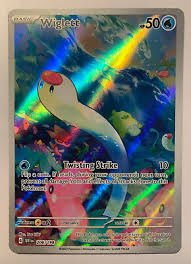 Pokemon Scarlet and Violet - WIGLETT ILLUSTRATION RARE - 206/198 - NM | eBay