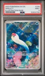 2023 POKEMON SCARLET & VIOLET WIGLETT IR 206 PSA MINT 9 | eBay