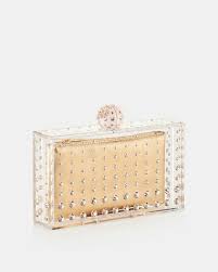 Tequila Clutch GOLD Aquazzura@ Official