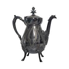 19th CenturyAntique 6 Piece Manhattan Plate Co. Silverplate Coffee Tea Service Set- 6 Pieces | Chairish