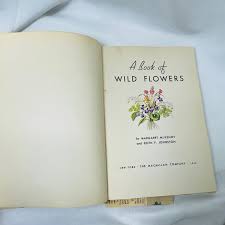 Book of Wildflower 1939 with Pressed Floral Lady Slipper ...