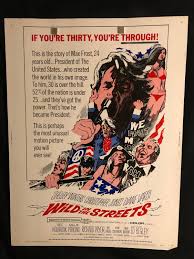 Original 1968 Wild in the Streets 30x40 Movie Poster, Rock ...