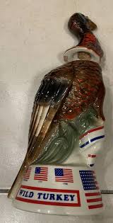 1977 Austin Nichols WILD TURKEY Liquor Bottle Decanter 185 ...