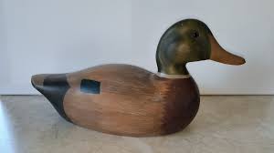 mallard duck decoy (unsigned, slight cosmetic damage) | eBay