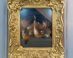 Antique Still Life Oil Painting Study of Game Attributed to Benjamin Blake - Etsy Canada