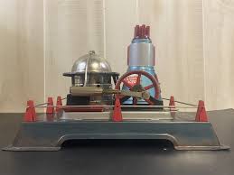 1950s Atomic Reactor w / Battery Complete Toy Steam Engine Set w / Ori – Shop Cool Vintage Decor