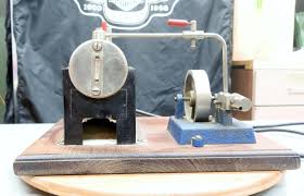 Vintage 1950's JENSEN No. 5 Steam Engine w/wood Base 115 V 450 Watts (see video) | #1872282344