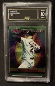 1994 Topps Finest Baseball #217 Roger Clemens Gem Mint GMA ...