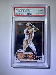 Amazon.com: 2023 Topps Chrome -BASE- Rookie Gunnar Henderson ...