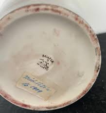 Antique Early 1900's Belleek Willits Hand Painted 13 1/2 ...