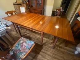 willet solid cherrywood dining set with hutch | eBay