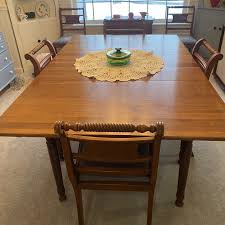 Willett Wildwood Cherry Dining Table And Chairs for Sale in ...