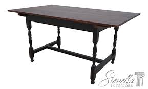 L68171: STEPHEN VON HOHEN Tiger Maple Dining Room Table | eBay