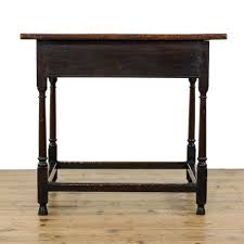 Antique Charles II Oak Side Table | Antique Tables | Antique ...