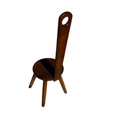 1950s Fireside Keyhole Chair by William Fetner Mid-Century ...