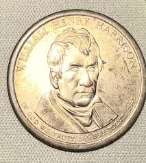 William Henry Harrison 1841 9th President One Dollar Coin | eBay