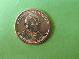 William Henry Harrison Uncirculated Presidential Dollar Coin ...