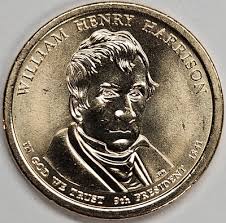 2009 Henry Harrison Presidential Dollar Choice Brilliant ...