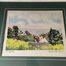 Lot 191 - Two William Mck Spierer Signed Watercolors ...