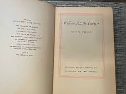 William Pitt, The Younger by P. W. Wilson ( 1930 ) | eBay