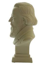 New Genuine A.Giannelli Music Composer Alabaster Mini Bust Brahms Made in Italy | eBay