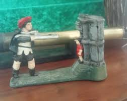 Cast Iron Mechanical Bank - Handler With Fish - Vintage Money Box - Etsy UK